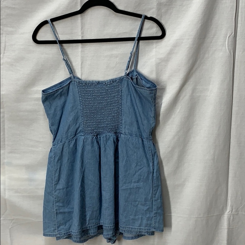 American Rag CIF Jean Romper - Picture 5 of 8